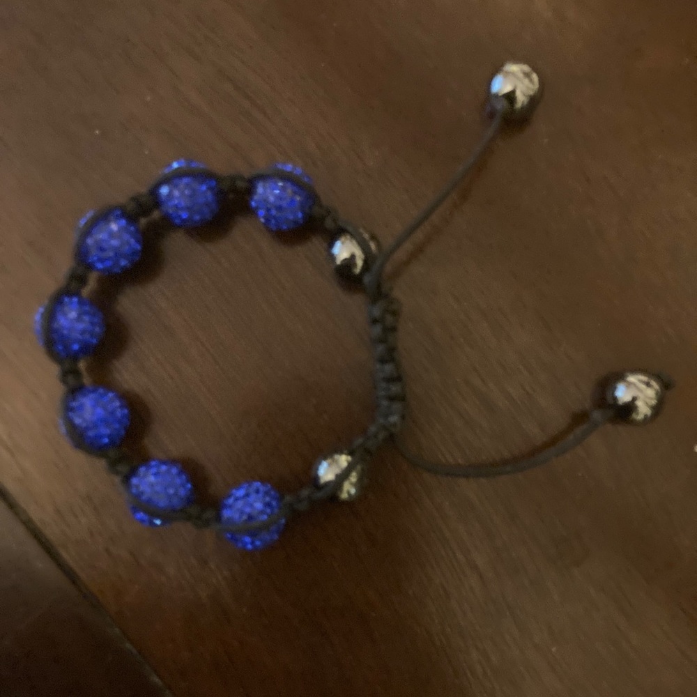Handmade Shambala adjustable bracelet